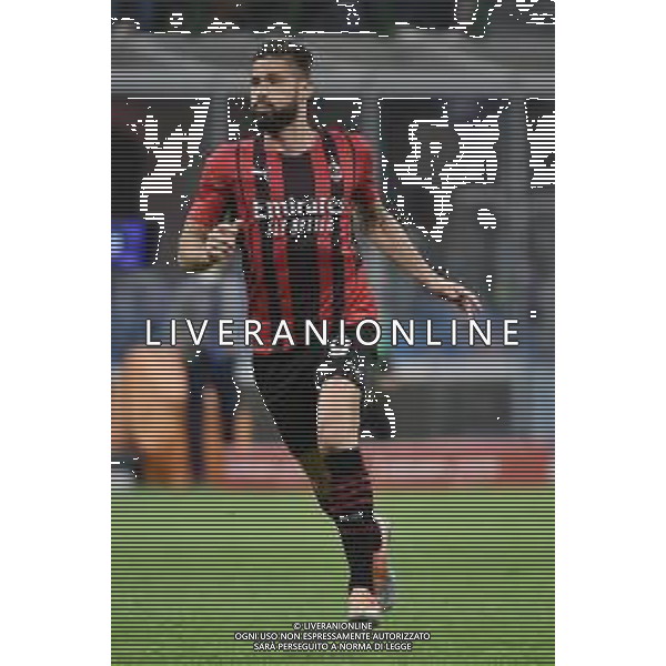 Olivier Giroud (Milan) Milan vs Genoa Campionato Serie A TIM - 33a giornata Milano 15-04-2022 Stadio Giuseppe Meazza - San Siro foto Roberto Garavaglia/ag. Aldo Liverani sas/AGENZIA ALDO LIVERANI SAS