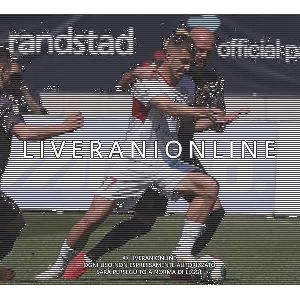 SUDTIROL - PADOVA CAMPIONATO CALCIO SERIE C LEGA PRO 16.04.2022 NELLA FOTO MICHAEL DE MARCHI E ARLIND AJETI ©SANTANDREA/AGENZIA ALDO LIVERANI SAS