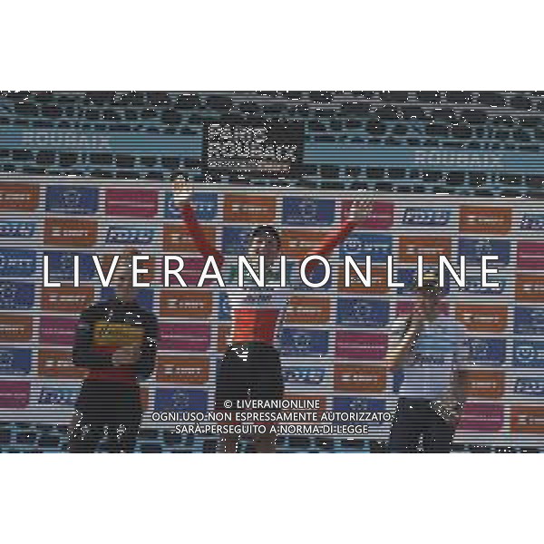 16-04-2022 Paris - Roubaix Women; 2022, Trek - Segafredo Women; 2022, Sd - Worx; Longo Borghini, Elisa; Kopecky, Julia; Brand, Lucinda; Roubaix; ©SIROTTI/AGENZIA ALDO LIVERANI SAS