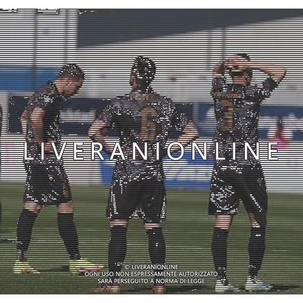 SUDTIROL - PADOVA CAMPIONATO CALCIO SERIE C LEGA PRO 16.04.2022 NELLA FOTO DELUSIONE A FINE GARA DI CARLO PELAGATTI E NAHUEL VALENTINI ©SANTANDREA/AGENZIA ALDO LIVERANI SAS
