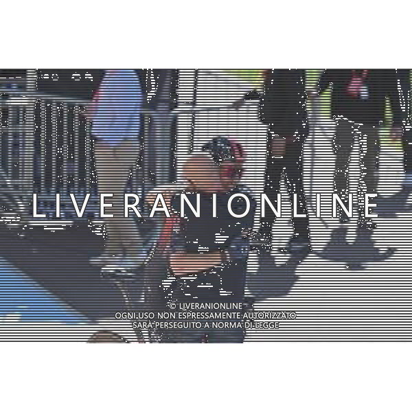 17-04-2022 Paris - Roubaix; 2022, Ineos - Grenadiers; Van Baarle, Dylan; Brailsford, Dave; Roubaix; ©SIROTTI/AGENZIA ALDO LIVERANI SAS