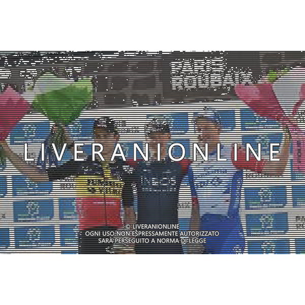 17-04-2022 Paris - Roubaix; 2022, Ineos - Grenadiers; 2022, Jumbo - Visma; 2022, Groupama - Fdj; Van Baarle, Dylan; Van Aert, Wout; Kung, Stefan; Roubaix; ©SIROTTI/AGENZIA ALDO LIVERANI SAS