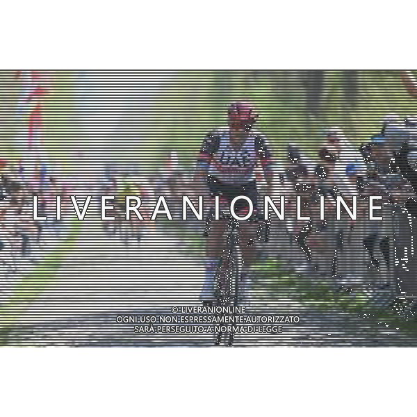 17-04-2022 Paris - Roubaix; 2022, Uae Emirates; Trentin, Matteo; Arenberg; ©SIROTTI/AGENZIA ALDO LIVERANI SAS