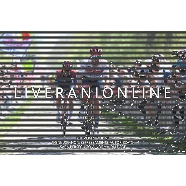 17-04-2022 Paris - Roubaix; 2022, Trek - Segafredo; Teuns, Dylan; Arenberg; ©SIROTTI/AGENZIA ALDO LIVERANI SAS