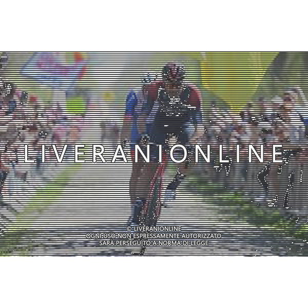 17-04-2022 Paris - Roubaix; 2022, Ineos - Grenadiers; Ganna, Filippo; Arenberg; ©SIROTTI/AGENZIA ALDO LIVERANI SAS
