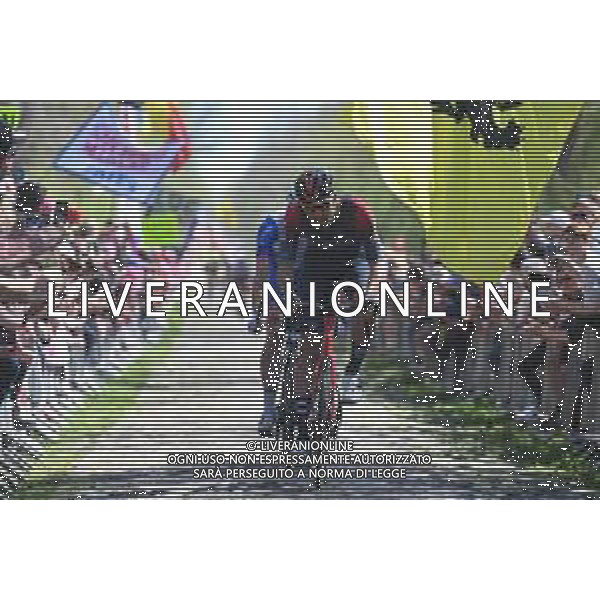 17-04-2022 Paris - Roubaix; 2022, Ineos - Grenadiers; Ganna, Filippo; Arenberg; ©SIROTTI/AGENZIA ALDO LIVERANI SAS