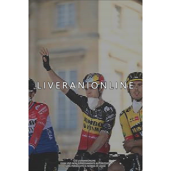 17-04-2022 Paris - Roubaix; 2022, Jumbo - Visma; Van Aert, Wout; Compiegne; ©SIROTTI/AGENZIA ALDO LIVERANI SAS