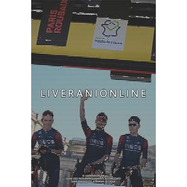 17-04-2022 Paris - Roubaix; 2022, Ineos - Grenadiers; Ganna, Filippo; Compiegne; ©SIROTTI/AGENZIA ALDO LIVERANI SAS