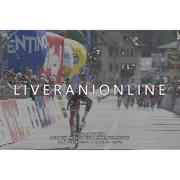 18-04-2022 Tour Of The Alps; Tappa 01 Cles - Fiera Di Primiero; 2022, Ag2r - Citroen; Bouchard, Geoffrey; Fiera Di Primiero; ©SIROTTI/AGENZIA ALDO LIVERANI SAS