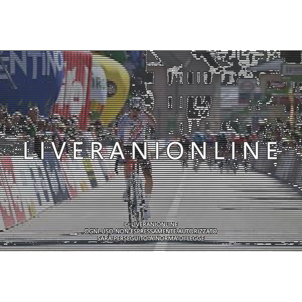 18-04-2022 Tour Of The Alps; Tappa 01 Cles - Fiera Di Primiero; 2022, Ag2r - Citroen; Bouchard, Geoffrey; Fiera Di Primiero; ©SIROTTI/AGENZIA ALDO LIVERANI SAS