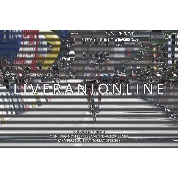 18-04-2022 Tour Of The Alps; Tappa 01 Cles - Fiera Di Primiero; 2022, Ag2r - Citroen; Bouchard, Geoffrey; Fiera Di Primiero; ©SIROTTI/AGENZIA ALDO LIVERANI SAS