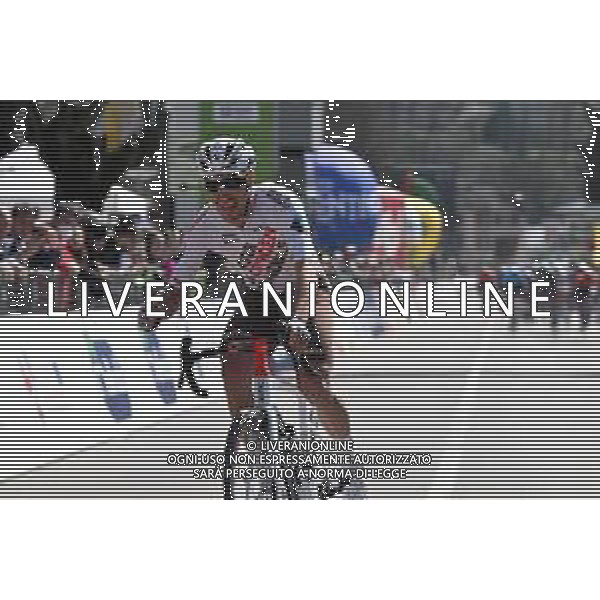 18-04-2022 Tour Of The Alps; Tappa 01 Cles - Fiera Di Primiero; 2022, Ag2r - Citroen; Bouchard, Geoffrey; Fiera Di Primiero; ©SIROTTI/AGENZIA ALDO LIVERANI SAS