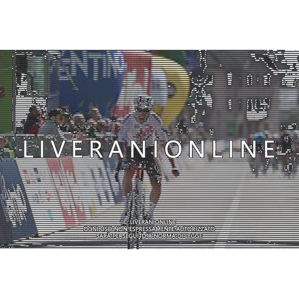 18-04-2022 Tour Of The Alps; Tappa 01 Cles - Fiera Di Primiero; 2022, Ag2r - Citroen; Bouchard, Geoffrey; Fiera Di Primiero; ©SIROTTI/AGENZIA ALDO LIVERANI SAS