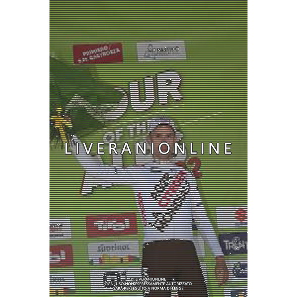 18-04-2022 Tour Of The Alps; Tappa 01 Cles - Fiera Di Primiero; 2022, Ag2r - Citroen; Bouchard, Geoffrey; Fiera Di Primiero; ©SIROTTI/AGENZIA ALDO LIVERANI SAS