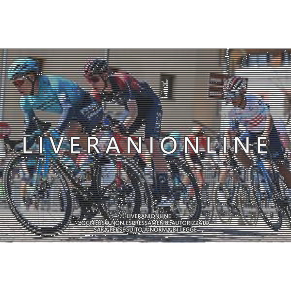 18-04-2022 Tour Of The Alps; Tappa 01 Cles - Fiera Di Primiero; 2022, Ineos - Grenadiers; Sivakov, Pavel; Fiera Di Primiero; ©SIROTTI/AGENZIA ALDO LIVERANI SAS