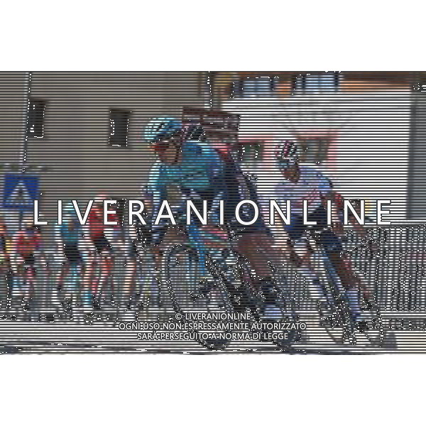 18-04-2022 Tour Of The Alps; Tappa 01 Cles - Fiera Di Primiero; 2022, Astana - Qazaqstan; Lopez Moreno, Miguel Angel; Fiera Di Primiero; ©SIROTTI/AGENZIA ALDO LIVERANI SAS