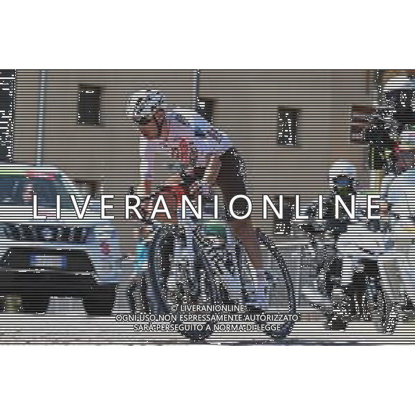 18-04-2022 Tour Of The Alps; Tappa 01 Cles - Fiera Di Primiero; 2022, Ag2r - Citroen; Bouchard, Geoffrey; Fiera Di Primiero; ©SIROTTI/AGENZIA ALDO LIVERANI SAS