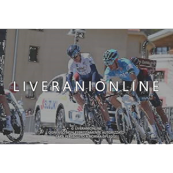 18-04-2022 Tour Of The Alps; Tappa 01 Cles - Fiera Di Primiero; 2022, Israel - Premier Tech; 2022, Eolo - Kometa; Froome, Christopher; Fiera Di Primiero; ©SIROTTI/AGENZIA ALDO LIVERANI SAS