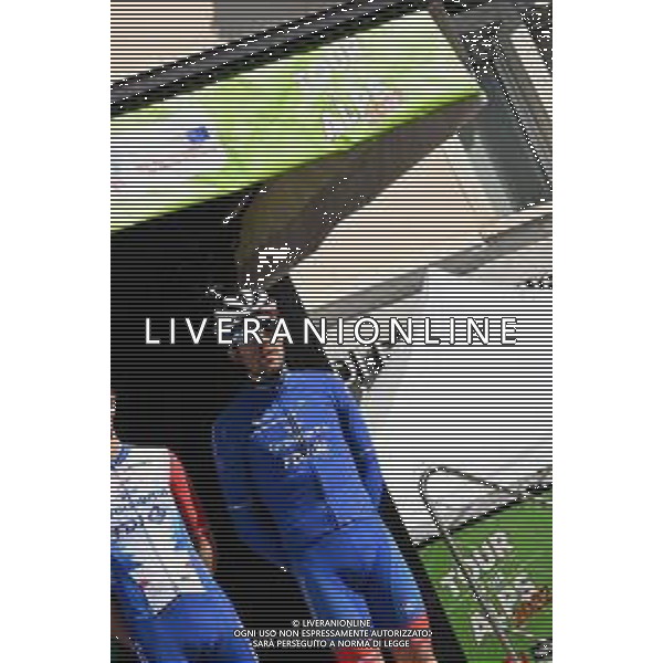 18-04-2022 Tour Of The Alps; Tappa 01 Cles - Fiera Di Primiero; 2022, Groupama - Fdj; Pinot, Thibaut; Cles; ©SIROTTI/AGENZIA ALDO LIVERANI SAS