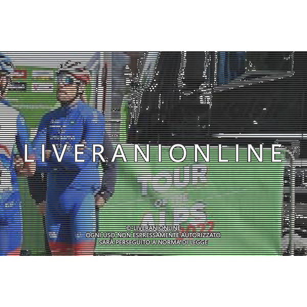 18-04-2022 Tour Of The Alps; Tappa 01 Cles - Fiera Di Primiero; 2022, Groupama - Fdj; Pinot, Thibaut; Cles; ©SIROTTI/AGENZIA ALDO LIVERANI SAS