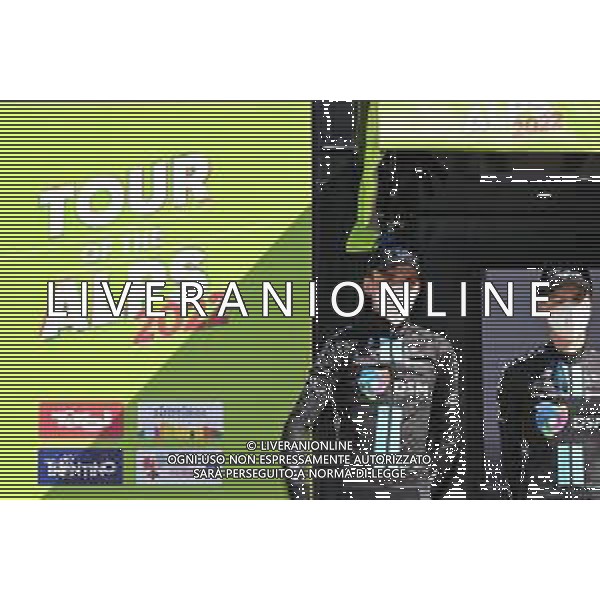 18-04-2022 Tour Of The Alps; Tappa 01 Cles - Fiera Di Primiero; 2022, Dsm; Bardet, Romain; Cles; ©SIROTTI/AGENZIA ALDO LIVERANI SAS