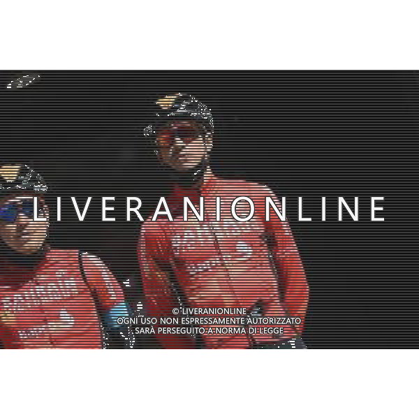 18-04-2022 Tour Of The Alps; Tappa 01 Cles - Fiera Di Primiero; 2022, Bahrain - Victorious; Landa Meana, Mikel; Cles; ©SIROTTI/AGENZIA ALDO LIVERANI SAS