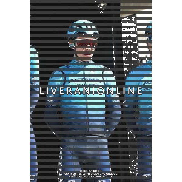 18-04-2022 Tour Of The Alps; Tappa 01 Cles - Fiera Di Primiero; 2022, Astana - Qazaqstan; Lopez Moreno, Miguel Angel; Cles; ©SIROTTI/AGENZIA ALDO LIVERANI SAS