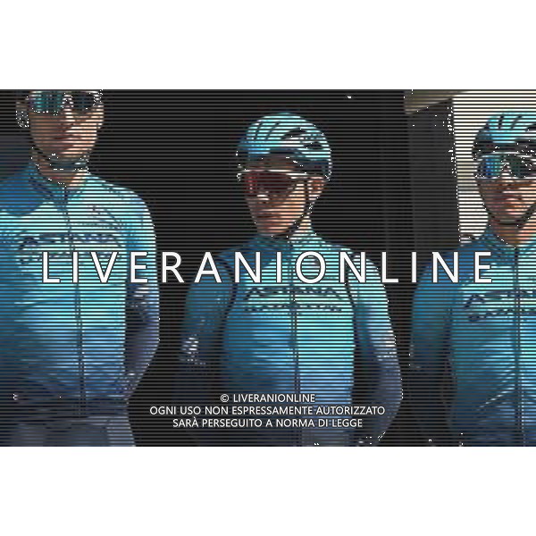 18-04-2022 Tour Of The Alps; Tappa 01 Cles - Fiera Di Primiero; 2022, Astana - Qazaqstan; Lopez Moreno, Miguel Angel; Cles; ©SIROTTI/AGENZIA ALDO LIVERANI SAS