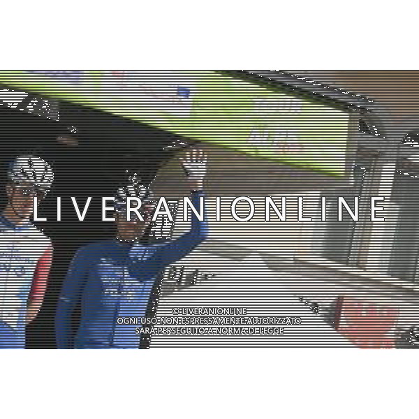 18-04-2022 Tour Of The Alps; Tappa 01 Cles - Fiera Di Primiero; 2022, Groupama - Fdj; Pinot, Thibaut; Cles; ©SIROTTI/AGENZIA ALDO LIVERANI SAS