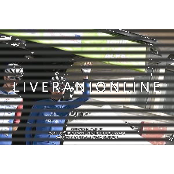 18-04-2022 Tour Of The Alps; Tappa 01 Cles - Fiera Di Primiero; 2022, Groupama - Fdj; Pinot, Thibaut; Cles; ©SIROTTI/AGENZIA ALDO LIVERANI SAS