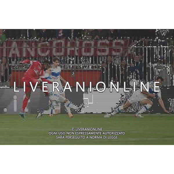 ¬© TVRG Jose\' Machin (Monza) segna il gol dell\'1 a 0 Monza vs Brescia Campionato Serie BKT - 35a giornata Monza 18-04-2022 U-Power Stadium foto Roberto Garavaglia/ag. Aldo Liverani sas/AGENZIA ALDO LIVERANI SAS