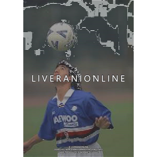 1998 SAMPDORIA CALCIO NELLA FOTO ARIEL ORTEGA AG ALDO LIVERANI SAS