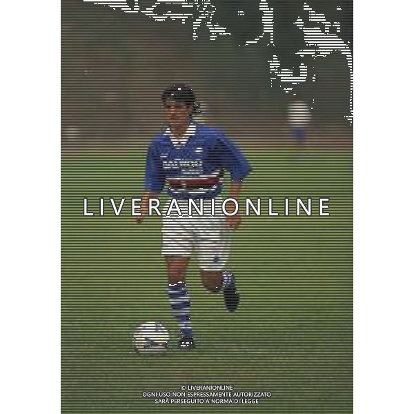1998 SAMPDORIA CALCIO NELLA FOTO ARIEL ORTEGA AG ALDO LIVERANI SAS