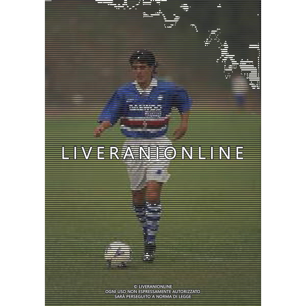 1998 SAMPDORIA CALCIO NELLA FOTO ARIEL ORTEGA AG ALDO LIVERANI SAS