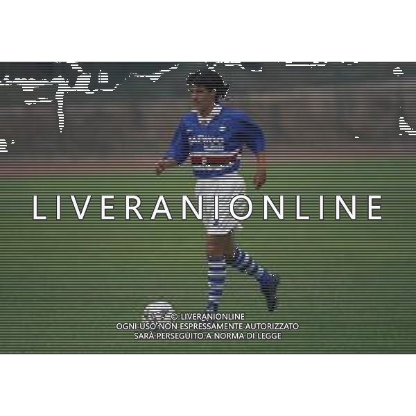 1998 SAMPDORIA CALCIO NELLA FOTO ARIEL ORTEGA AG ALDO LIVERANI SAS