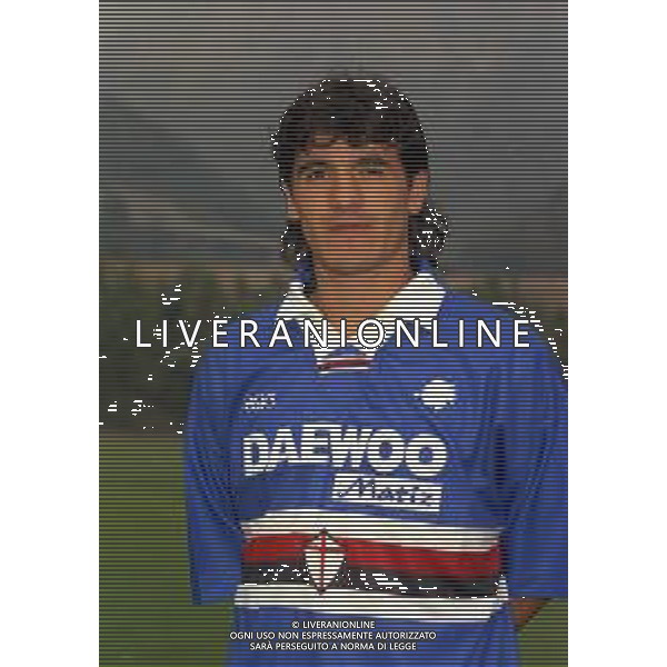 1998 PRIMI PIANI ROSA GIOCATORI SAMPDORIA CALCIO NELLA FOTO ARIEL ORTEGA AG ALDO LIVERANI SAS