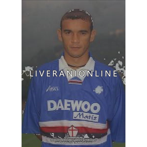 1998 PRIMI PIANI ROSA GIOCATORI SAMPDORIA CALCIO NELLA FOTO PACO AG ALDO LIVERANI SAS