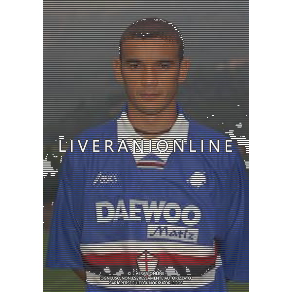 1998 PRIMI PIANI ROSA GIOCATORI SAMPDORIA CALCIO NELLA FOTO PACO AG ALDO LIVERANI SAS