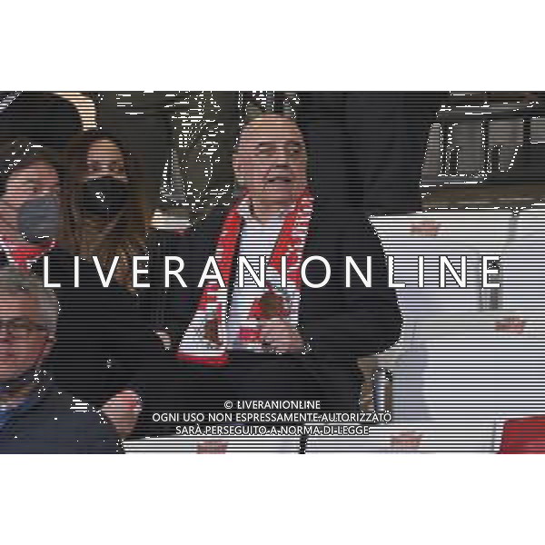 © TVRG Adriano Galliani amministratore delegato Monza Monza vs Brescia Campionato Serie BKT - 35a giornata Monza 18-04-2022 U-Power Stadium foto Roberto Garavaglia/ag. Aldo Liverani sas/AGENZIA ALDO LIVERANI SAS