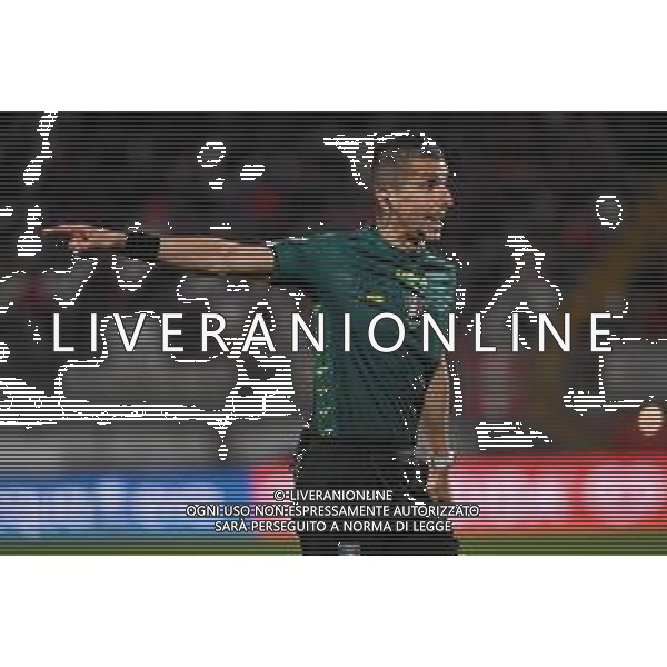 © TVRG l\'arbitro Livio Marinelli di Tivoli (Roma) Monza vs Brescia Campionato Serie BKT - 35a giornata Monza 18-04-2022 U-Power Stadium foto Roberto Garavaglia/ag. Aldo Liverani sas/AGENZIA ALDO LIVERANI SAS