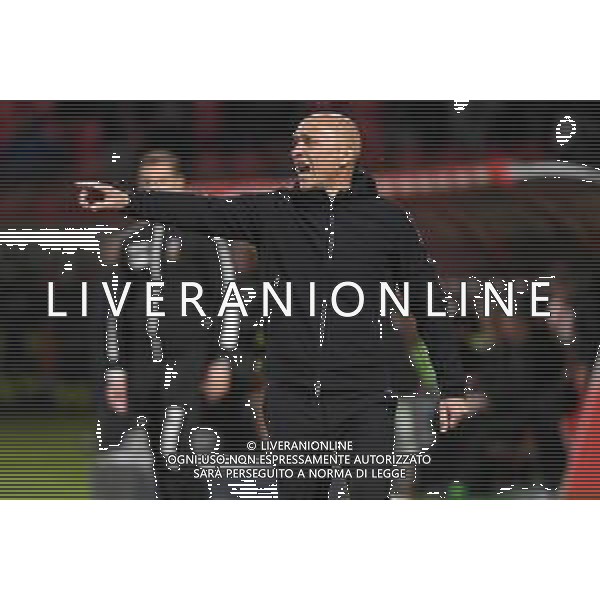 © TVRG Eugenio Corini allenatore Brescia Monza vs Brescia Campionato Serie BKT - 35a giornata Monza 18-04-2022 U-Power Stadium foto Roberto Garavaglia/ag. Aldo Liverani sas/AGENZIA ALDO LIVERANI SAS