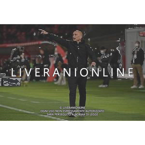 ¬© TVRG Eugenio Corini allenatore Brescia Monza vs Brescia Campionato Serie BKT - 35a giornata Monza 18-04-2022 U-Power Stadium foto Roberto Garavaglia/ag. Aldo Liverani sas/AGENZIA ALDO LIVERANI SAS