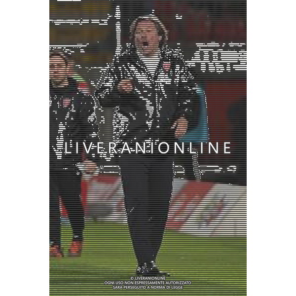 © TVRG Giovanni Stroppa allenatore Monza Monza vs Brescia Campionato Serie BKT - 35a giornata Monza 18-04-2022 U-Power Stadium foto Roberto Garavaglia/ag. Aldo Liverani sas/AGENZIA ALDO LIVERANI SAS