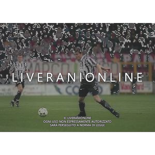 06-04-1997 MILANO -CAMPIONATO DI CALCIO SERIE A MILAN -JUVENTUS 1-6 NELLA FOTO CHRISTIAN VIERI AG ALDO LIVERANI SAS