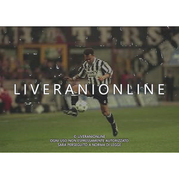 06-04-1997 MILANO -CAMPIONATO DI CALCIO SERIE A MILAN -JUVENTUS 1-6 NELLA FOTO ANGELO DI LIVIO AG ALDO LIVERANI SAS