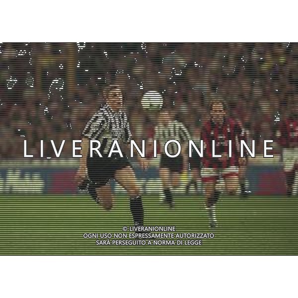 06-04-1997 MILANO -CAMPIONATO DI CALCIO SERIE A MILAN -JUVENTUS 1-6 NELLA FOTO ALEN BOKSIC AG ALDO LIVERANI SAS