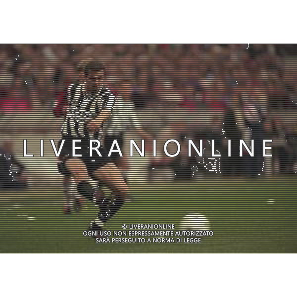 06-04-1997 MILANO -CAMPIONATO DI CALCIO SERIE A MILAN -JUVENTUS 1-6 NELLA FOTO SERGIO PORRINI AG ALDO LIVERANI SAS
