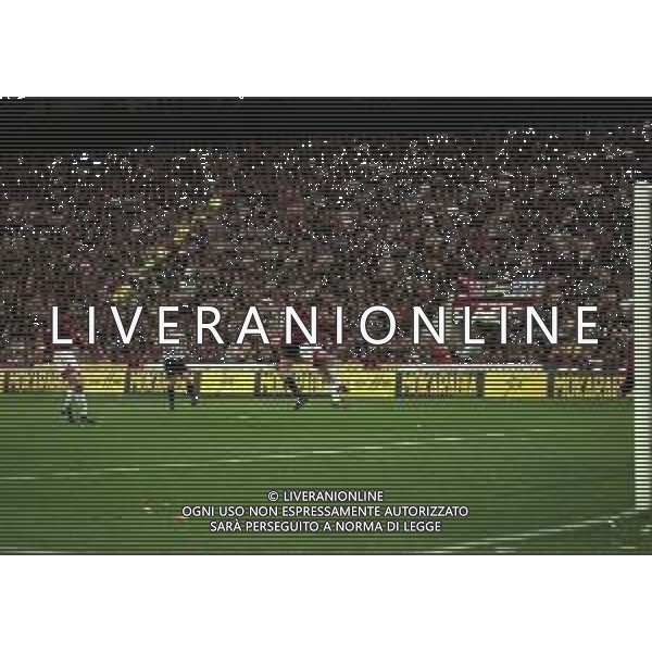 06-04-1997 MILANO -CAMPIONATO DI CALCIO SERIE A MILAN -JUVENTUS 1-6 NELLA FOTO AZIONE DI GIOCO AG ALDO LIVERANI SAS