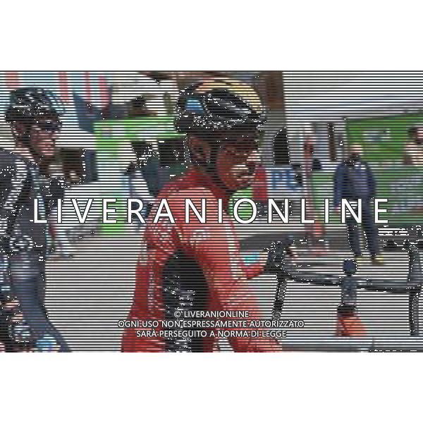 19-04-2022 Tour Of The Alps; Tappa 02 Fiera Di Primiero - Lana; 2022, Bahrain - Victorious; Landa Meana, Mikel; Fiera Di Primiero; ©SIROTTI/AGENZIA ALDO LIVERANI SAS