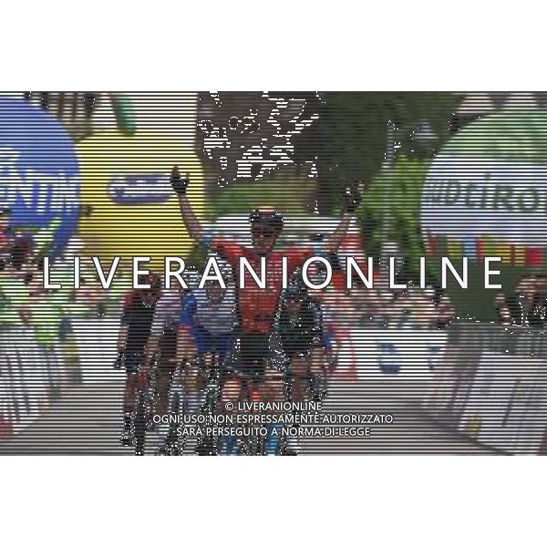 19-04-2022 Tour Of The Alps; Tappa 02 Fiera Di Primiero - Lana; 2022, Bahrain - Victorious; Bilbao, Peio; Lana; ©SIROTTI/AGENZIA ALDO LIVERANI SAS